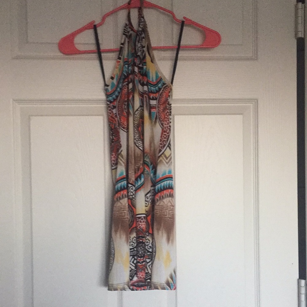 Cute patterned halter